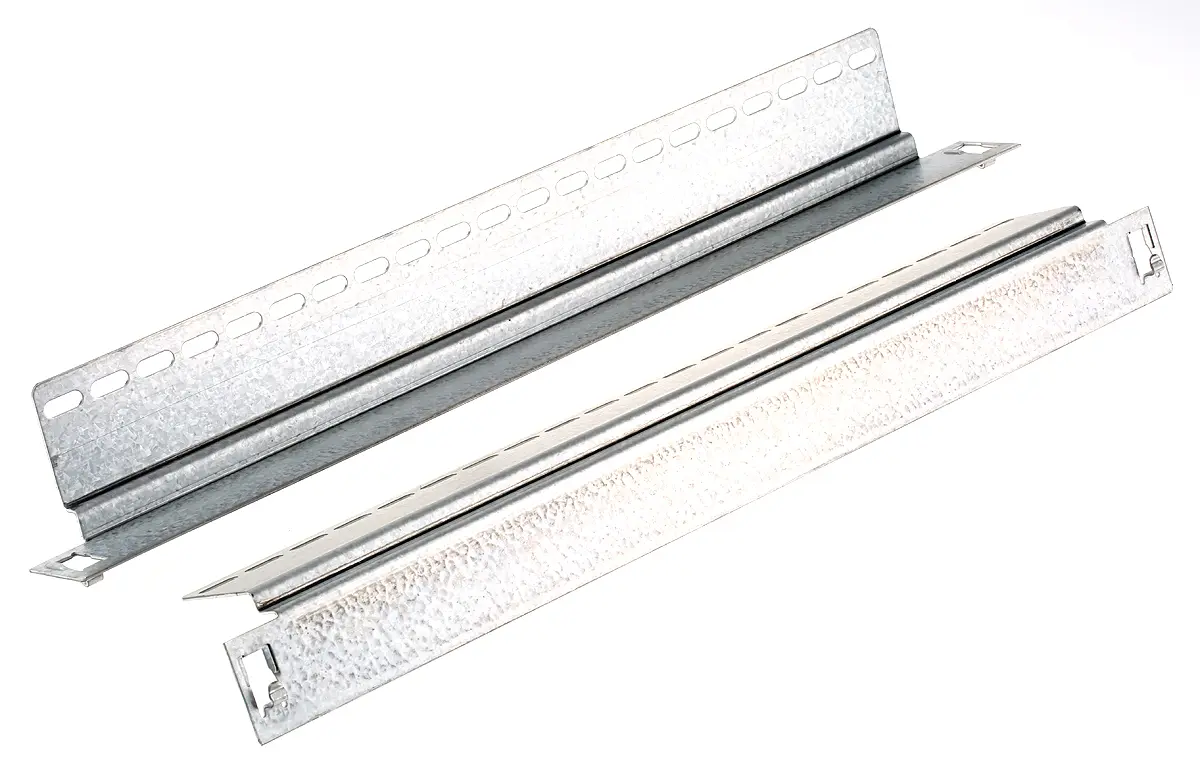 Produktfoto 1 von nVent SCHROFF Gleitschiene, Stahl, 12 UHE, Novastar, 25kg max., 59 mm breit, 47 mm hoch, 466 mm tief
