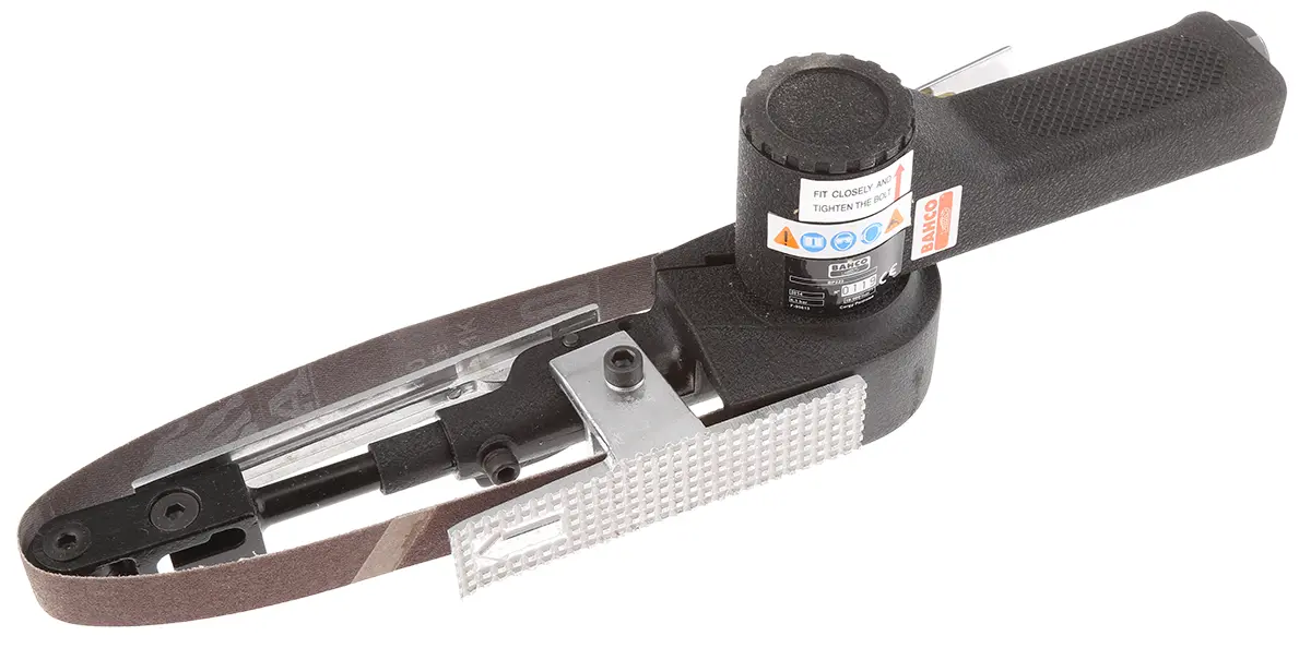 Produktfoto 1 von Bahco BP222 Druckluftschleifer, Scheiben-Ø 20 x 520mm, Bandschleifer, 16000U/min, 3.2m/s², 1/4Zoll Luftzuführung