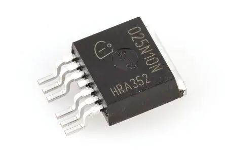Produktfoto 1 von Infineon OptiMOS 3 Typ N-Kanal, Oberfläche MOSFET Erweiterung 100 V / 180 A 300 W, 7-Pin TO-263