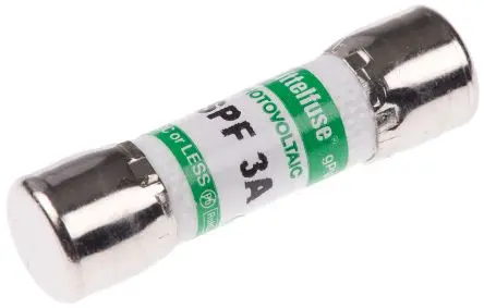 Produktfoto 1 von Littelfuse SPF Patronensicherung F / 3A 10 x 38 mm 1kV dc Melamin Solarschutz