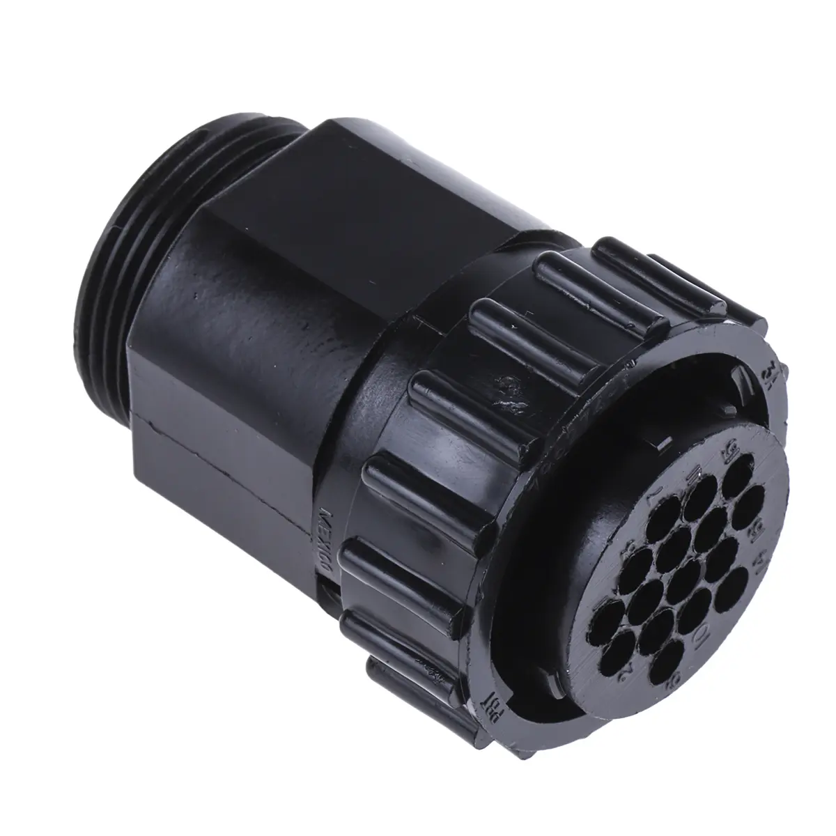 Produktfoto 1 von TE Connectivity CPC 17 Standard Rundsteckverbinder Stecker 16-polig Buchse Inline