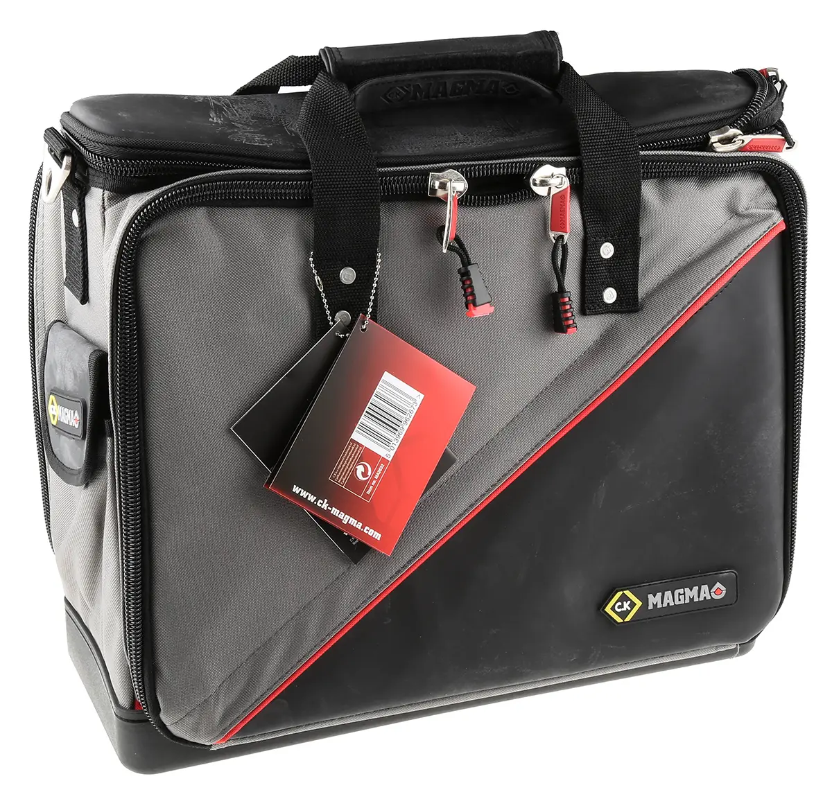 Produktfoto 1 von CK Polyester Werkzeugtasche mit Zweiwegereißverschluss, 210 mm x 460 mm x 420 mm Schultergurt