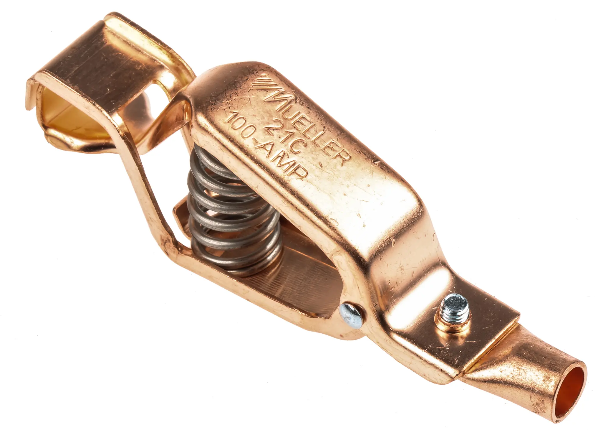 Produktfoto 1 von Mueller Electric Berylliumkupferlegierung 27 mm Krokodilklemme, Schwarz