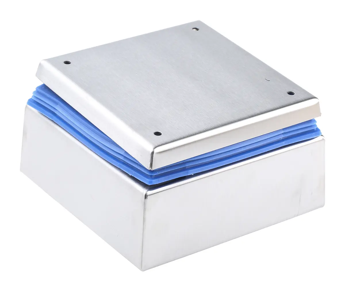 Produktfoto 1 von Rittal HD Edelstahl Anschlussbox RAL 5010 IP66, IPX9, HxBxT 150 mm, 150 mm x 80 mm
