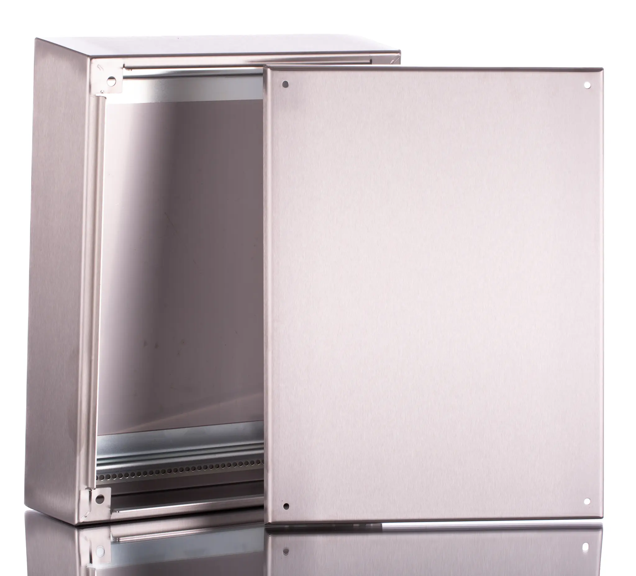 Produktfoto 1 von Rittal HD Edelstahl Anschlussbox RAL 5010 IP66, IPX9, HxBxT 300 mm, 300 mm x 120 mm