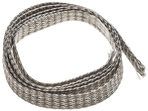 Produktfoto 1 von Wurth Elektronik WE-ST Kabelbinder Grau Fiberglas, Kupfer, vernickelt für Kabel-Ø 8 mm, Kabel ø 20 mm, Länge 1m