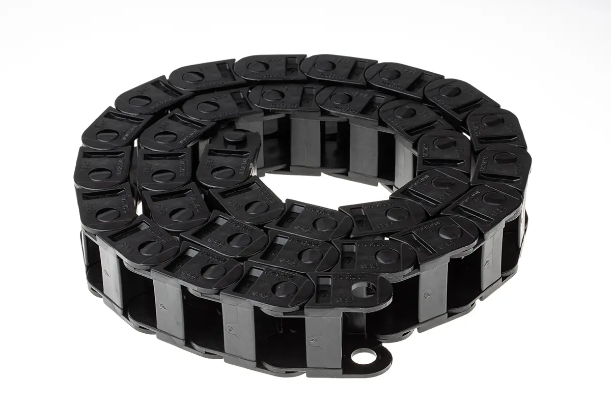 Igus e-chain Schwarz, 36 mm x 23 mm Igumid G, Länge 1 m 48 mm