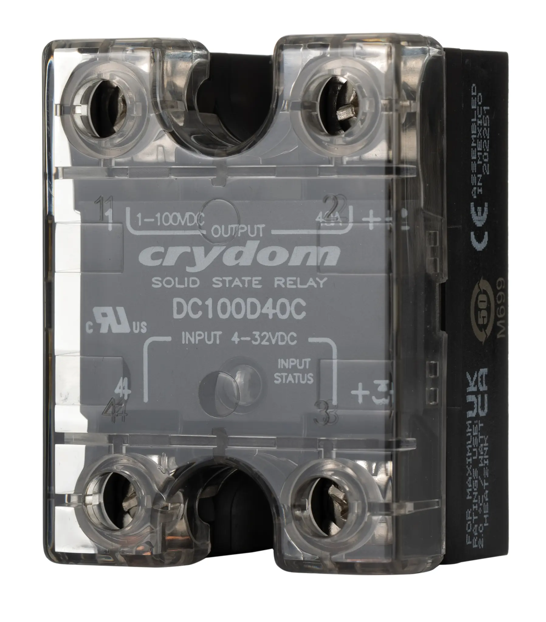 Produktfoto 1 von Sensata Crydom PowerPlus DC SMD Halbleiterrelais Instant, 1-poliger Schließer 72 V dc / 40 A