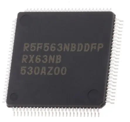 Produktfoto 1 von Renesas Electronics Mikrocontroller RX63N RX 32 bit Oberfläche 1MB Flash LFQFP 100-Pin 100 MHz 128 kB RAM