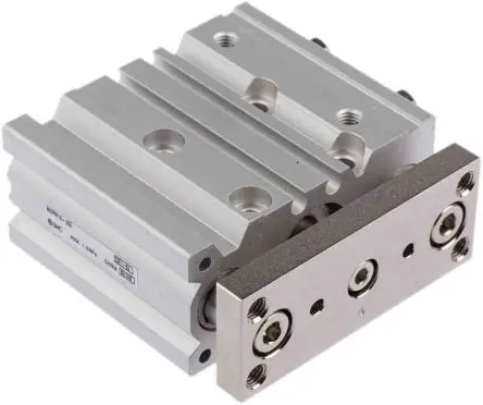 Produktfoto 1 von SMC MGP Pneumatik-Führungszylinder 20 mm Doppeltwirkend, Bohrung Ø 16 mm bis 1 Mpa