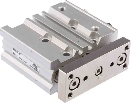 Produktfoto 1 von SMC MGP Pneumatik-Führungszylinder 20 mm Doppeltwirkend, Bohrung Ø 12 mm bis 1 Mpa
