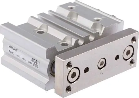 Produktfoto 1 von SMC MGP Pneumatik-Führungszylinder 10 mm Doppeltwirkend, Bohrung Ø 12 mm bis 1 MPa