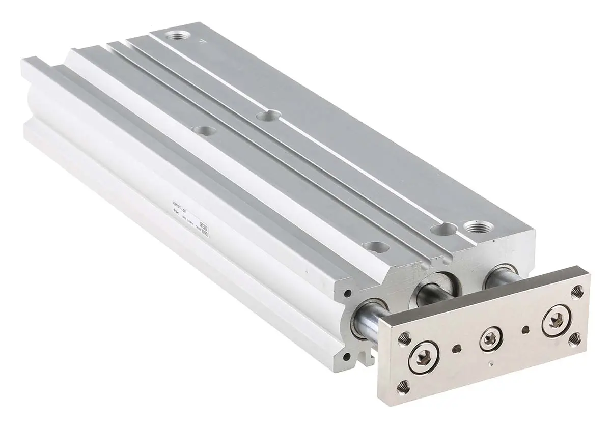 Produktfoto 1 von SMC MGP G1/8 Pneumatik-Führungszylinder doppeltwirkend, Bohrung Ø 20mm / Hub 200mm bis 1 MPa