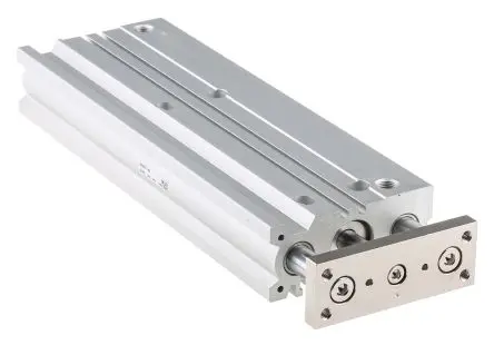 Produktfoto 1 von SMC MGP Pneumatik-Führungszylinder 200 mm Doppeltwirkend, Bohrung Ø 20 mm bis 1 Mpa