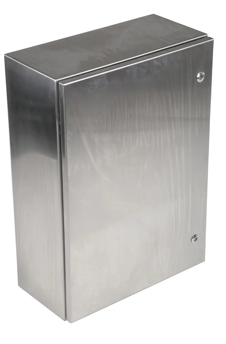 Produktfoto 1 von RS PRO Edelstahl 304 Wandanschlusskasten farblos IP66, HxBxT 700 mm, 500 mm x 250 mm