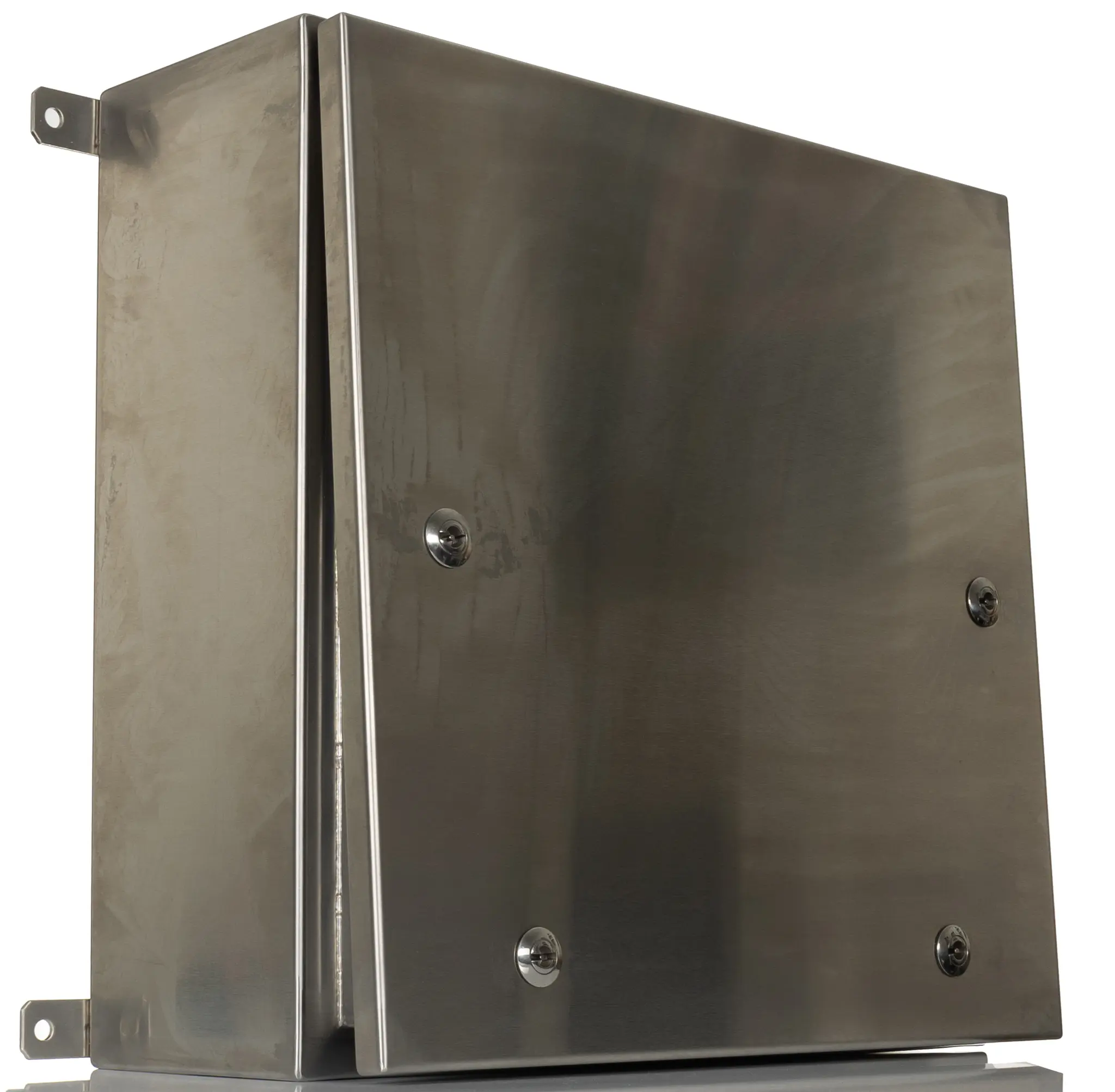 Produktfoto 1 von RS PRO Edelstahl 304 Wandanschlusskasten farblos IP69K, HxBxT 500 mm, 500 mm x 200 mm