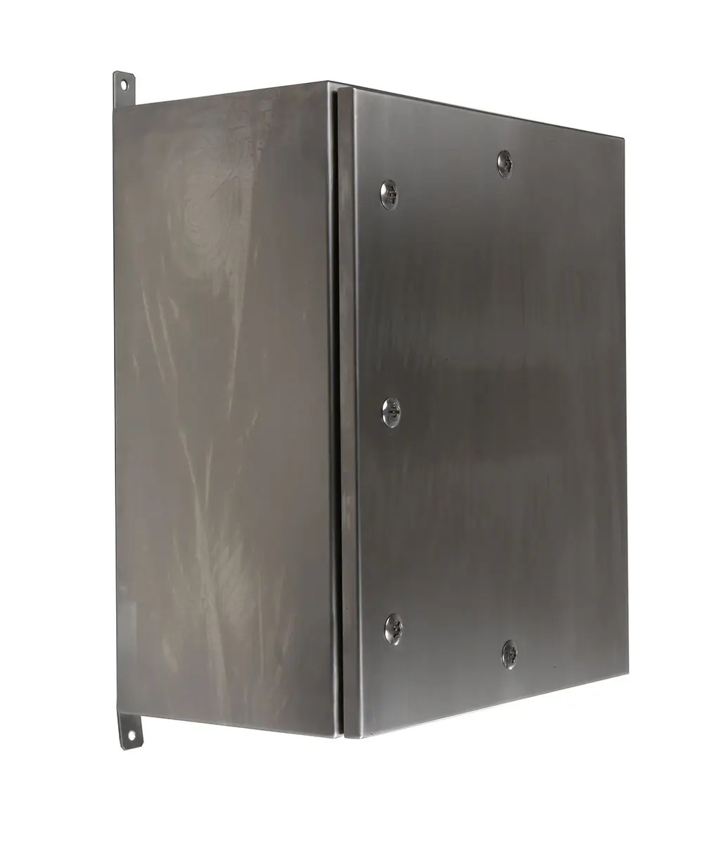 Produktfoto 1 von RS PRO Edelstahl 304 Wandanschlusskasten farblos IP69K, HxBxT 600 mm, 500 mm x 300 mm