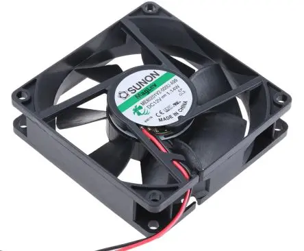 Produktfoto 1 von Sunon ME Axiallüfter, Vapo, 12V dc / 1.14 W 95 mA, 3000 U/min, 56.1 m³/h 80 mm 80mm 20 mm