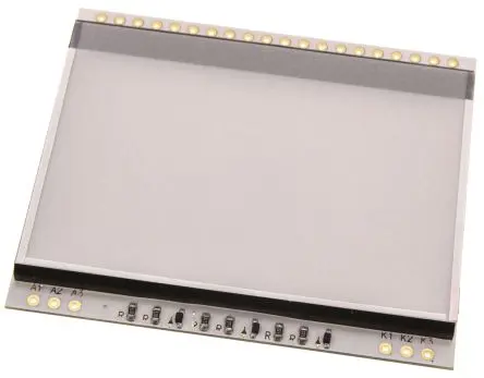 Produktfoto 1 von Display Visions LED DOGM GRAPHIC Hintergrundbeleuchtung Weiß 40-Pins Variable Helligkeit