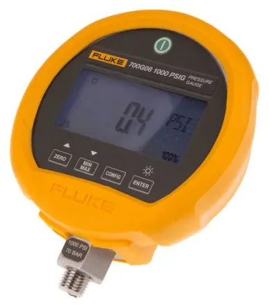 Produktfoto 1 von Fluke Fluke 700G RS232 Manometer -0.97 bar → 69 bar ±0.05 % Zinkdruckguss, Aluminium Gehäuse G 1/4, ISO-kalibriert