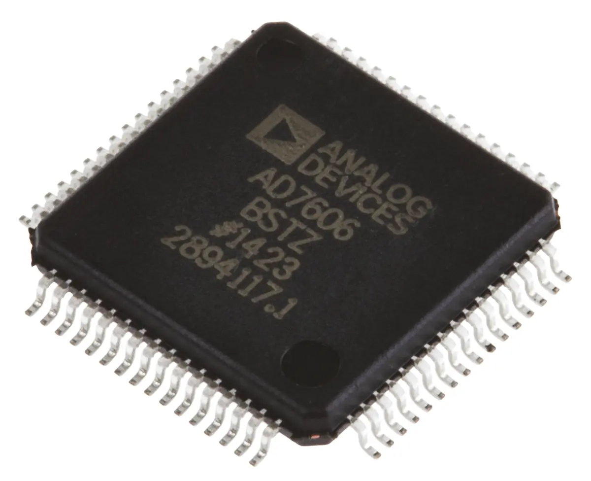 Produktfoto 1 von Texas Instruments Mikrocontroller MSP430F1611 MSP430 16 bit Oberfläche 48kB Flash LQFP 64-Pin 10 MHz 10 kB RAM