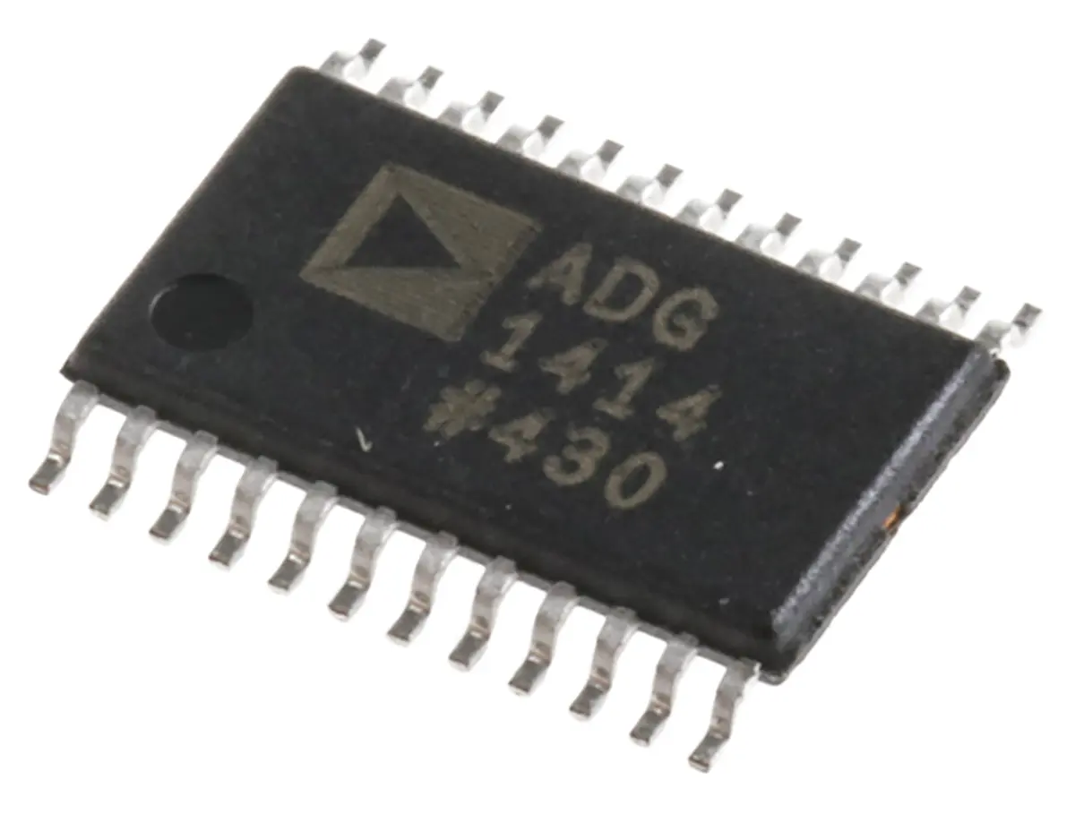 Produktfoto 1 von Analog Devices Analoger Schalter, 24-Pin 8, TSSOP, CMOS, 16.5 V- bipolar, -16.5 V- bipolar