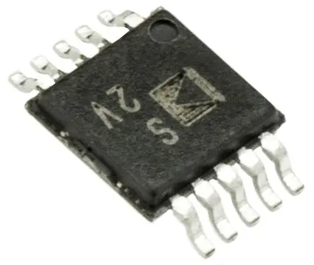 Produktfoto 1 von Analog Devices Analoger Schalter, 10-Pin 2, MSOP, CMOS Multiplexer, 16.5V- bipolar, -16.5 V- bipolar
