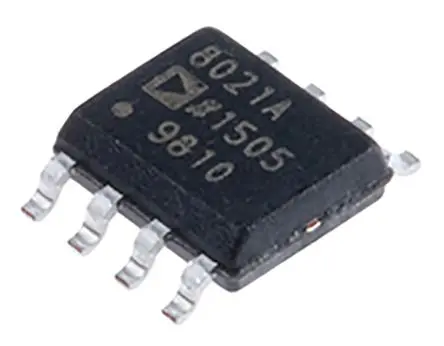 Produktfoto 1 von Analog Devices Operationsverstärker Oberfläche 200 MHz SOIC, biplor typ. 12V, biplor typ. 2.25 V, 8-Pin