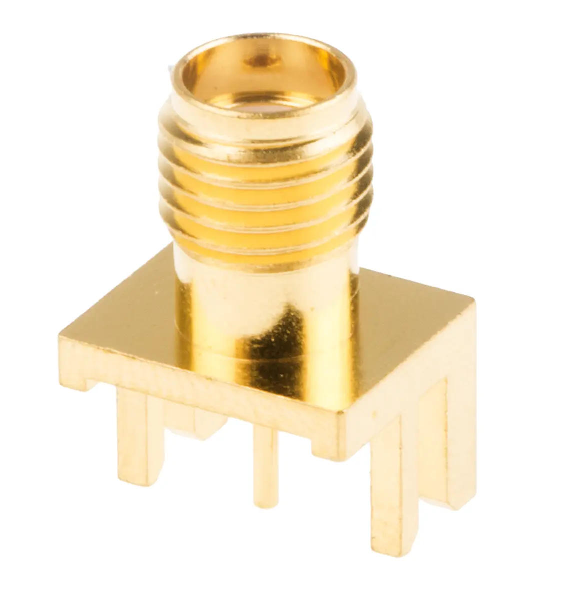 Produktfoto 1 von Molex 73251 Buchse Koaxialsteckverbinder Subminiatur-Koaxial-Steckverbinder, Kante, 50 Ω Lot, Gerade