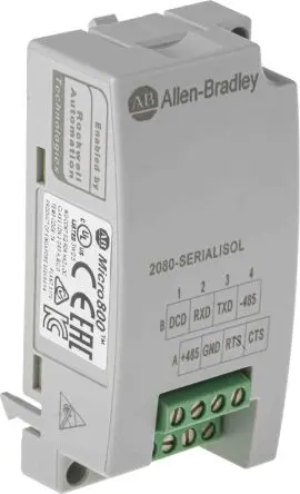 Produktfoto 1 von Allen Bradley Micro 800 Isolierter serieller Anschluss Isolierter serieller Anschluss für Micro800