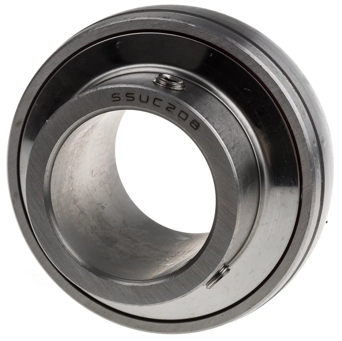 Produktfoto 1 von RS PRO Edelstahl Spannlager 80 mm Außen-ø , Innen-Ø 40 mm, Traglast 17.75 kN