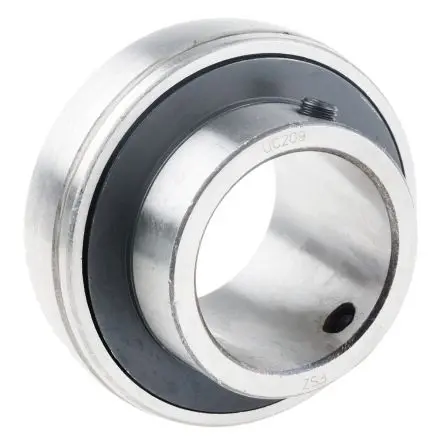 Produktfoto 1 von RS PRO Stahl Lagereinsatz 85 mm Außen-ø , Innen-Ø 45 mm, Traglast 17.65 kN