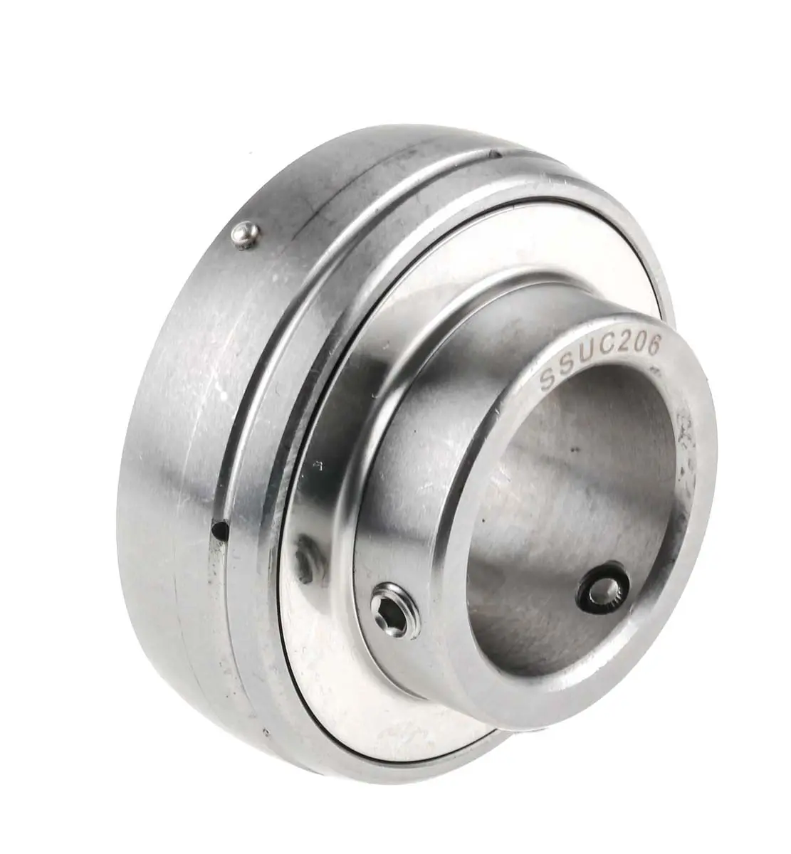 Produktfoto 1 von RS PRO Edelstahl Spannlager 62 mm Außen-ø , Innen-Ø 30 mm, Traglast 1020 kg