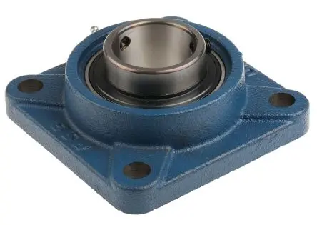 Produktfoto 1 von RS PRO 4-Loch Flansch Lagereinheit aus Gusseisen, Innen-Ø 50 mm, 143mm x 143 mm