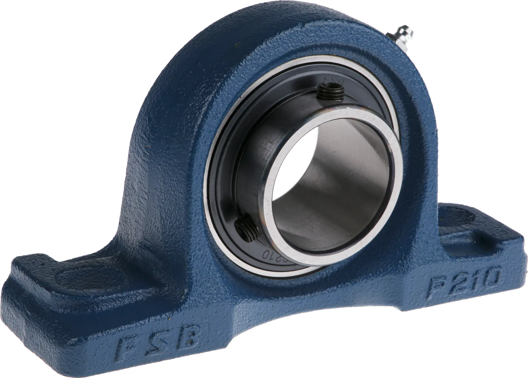Produktfoto 1 von RS PRO Stehlager aus Gusseisen x 206 mm, Innen-Ø 50 mm