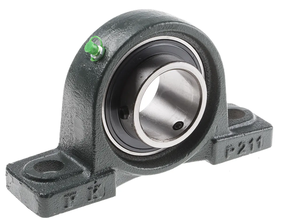 Produktfoto 1 von RS PRO Stehlager aus Gusseisen x 219 mm, Innen-Ø 55 mm
