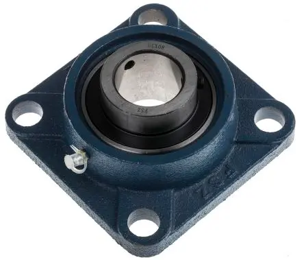 Produktfoto 1 von RS PRO 4-Loch Lagereinheit aus Gusseisen, Innen-Ø 40 mm, 137mm x 137 mm