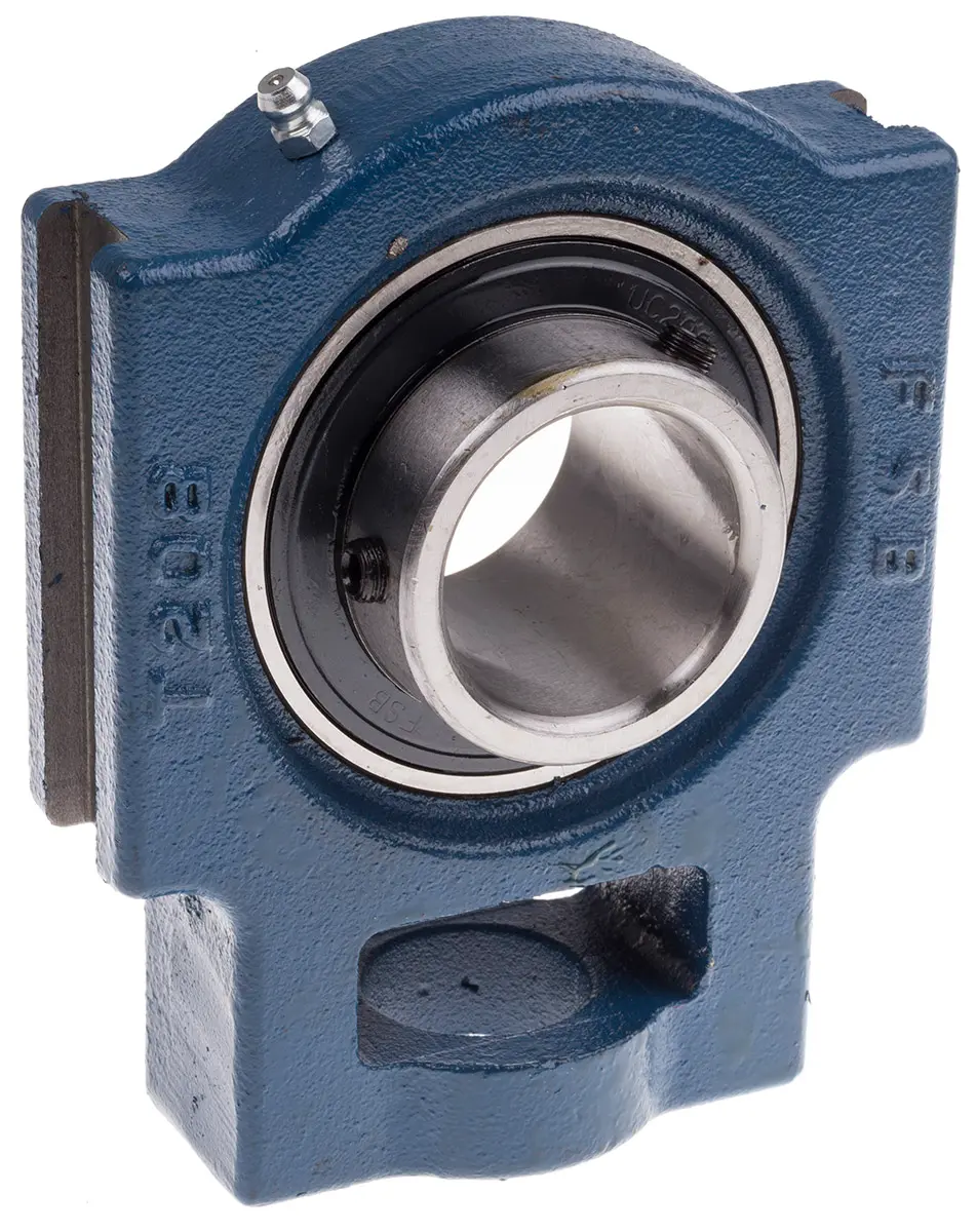 Produktfoto 1 von RS PRO Kugel Lagereinheit aus Gusseisen, Innen-Ø 40 mm, 114 mm x 144 mm