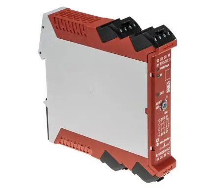 Produktfoto 1 von Allen Bradley Sicherheitsrelais 24V dc, 3 Sicherheitskontakte, 1 Hilfsschalter IEC/EN SIL IEC 61508