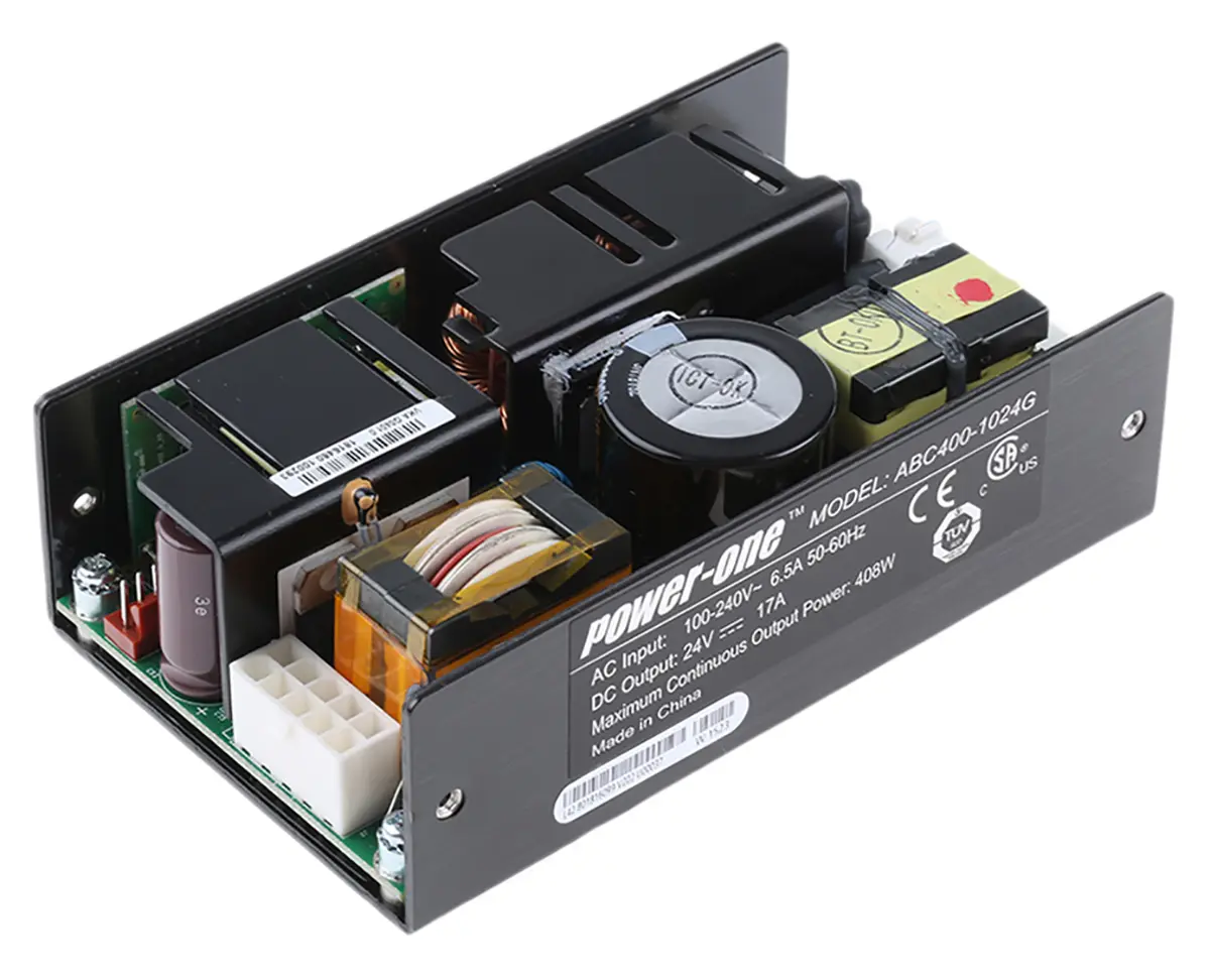 BEL POWER SOLUTIONS INC Schaltnetzteil, 24V dc / 17A 400W 90 → 264V ac Offene Bauform, Gehäusemontage