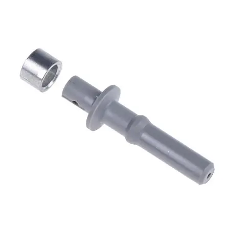 Produktfoto 1 von Broadcom HFBR LWL-Steckverbinder, POF, Singlemode, Simplex, Optischer Kunststoff, 1 mm, APC, Grau