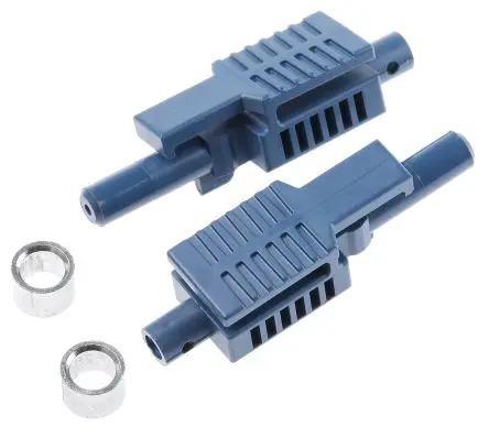 Produktfoto 1 von Broadcom HFBR LWL-Steckverbinder, POF, Singlemode, Simplex, Optischer Kunststoff, 1 mm 0.19dB, Blau