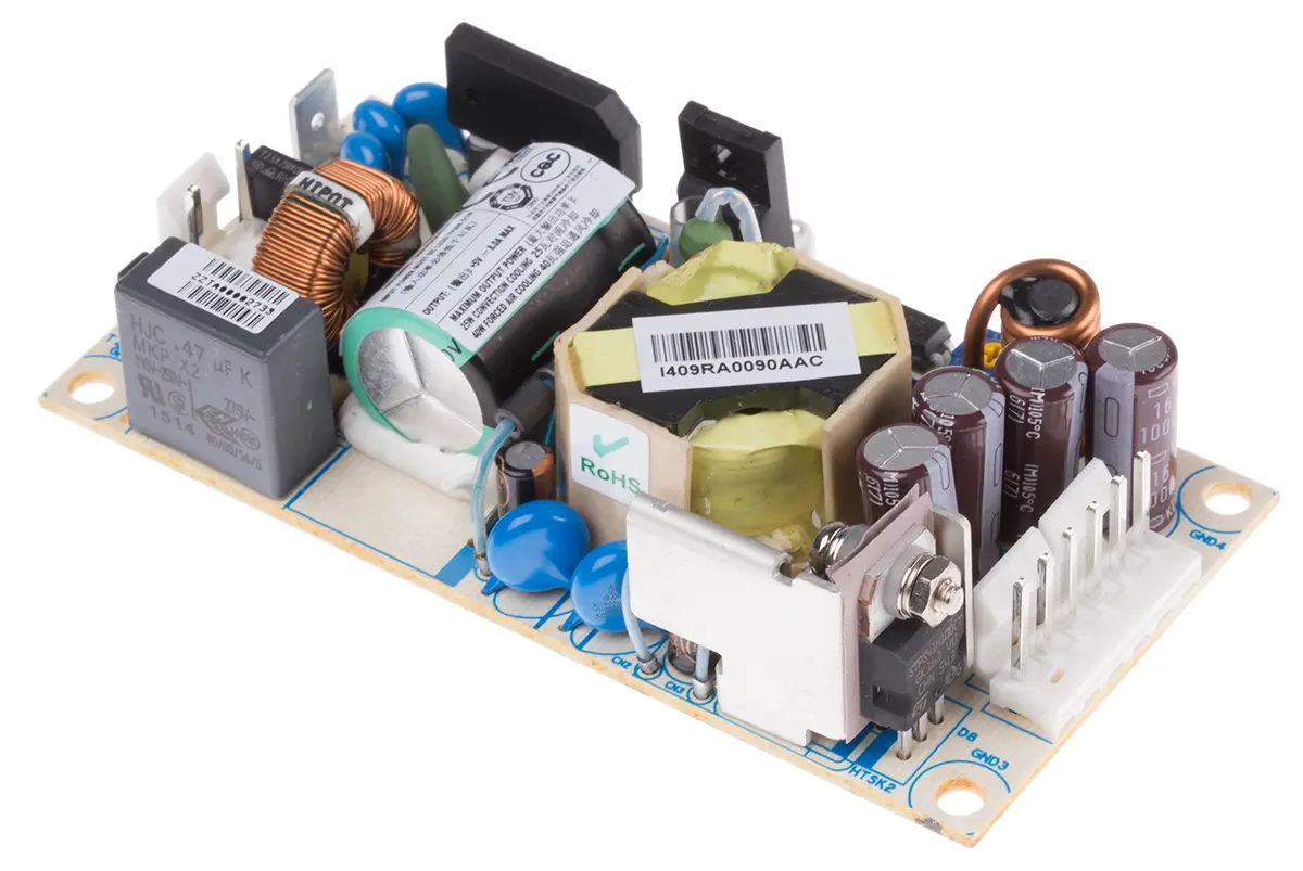 Produktfoto 1 von Artesyn Schaltnetzteil, 5V dc / 8A 25W 127 → 300 V dc, 90 → 264 V ac Offene Bauform, Medizin-Zulassung,