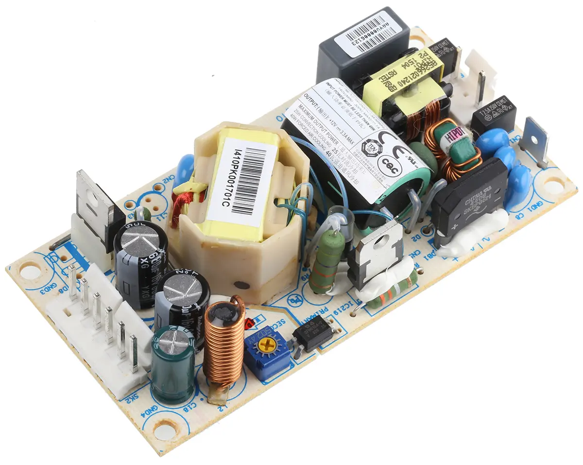 Produktfoto 1 von Artesyn Schaltnetzteil, 12V dc / 3.3A 25W 127 → 300 V dc, 90 → 264 V ac Offene Bauform,