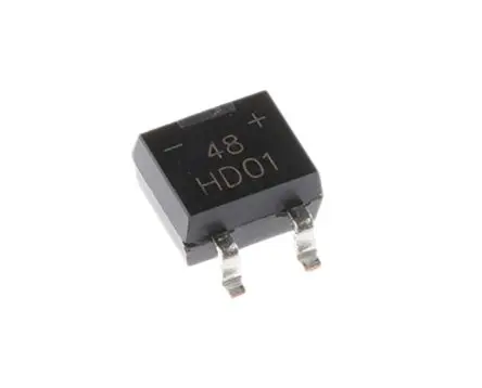 Produktfoto 1 von DiodesZetex Brückengleichrichter 100 V 30 A Oberfläche 1 V Mini DIP Einfach 4-Pin 500 μA