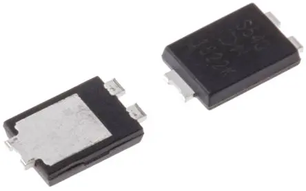 Produktfoto 1 von DiodesZetex PDS540 Oberfläche Diode Schottky-Diode Einfach, 40 V / 5 A, 3-Pin PowerDI5