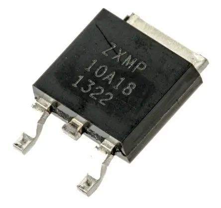 Produktfoto 1 von DiodesZetex ZXMP10A18K Typ P-Kanal, Oberfläche MOSFET Erweiterung 100 V / 5.9 A 10.2 W, 3-Pin TO-252