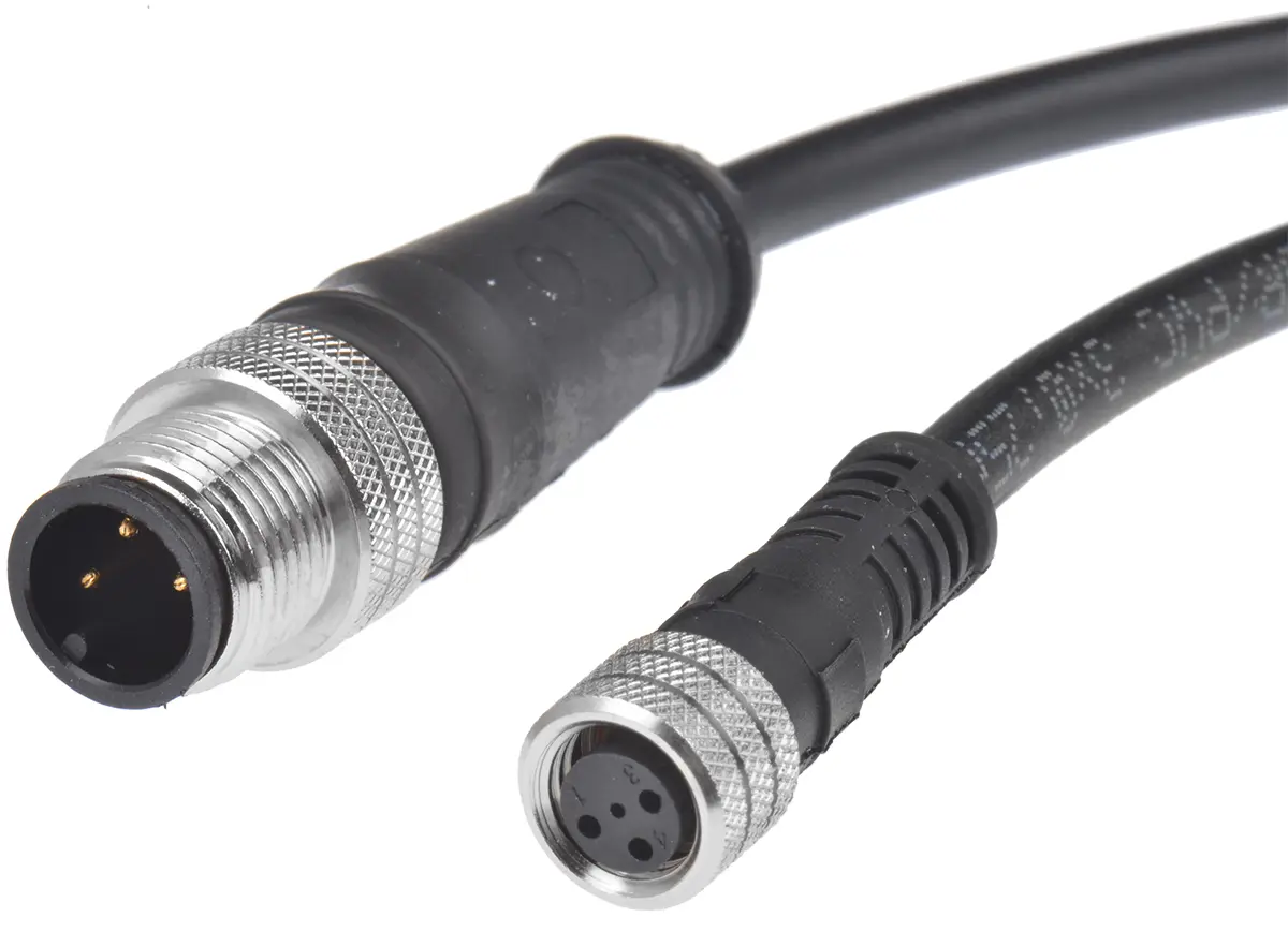 Molex Micro-Change, 3-polig Sensor-Betätigungselementkabel, Gerade Buchse 3 / Gerade Stecker, Länge 3 m