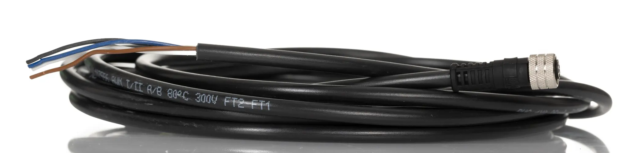 Produktfoto 1 von Molex Brad Nano-Change (M8) Sensor-Betätigungselementkabel, M8, Gerade Buchse 3 / Nicht abgeschlossen Stecker, Länge 2 m