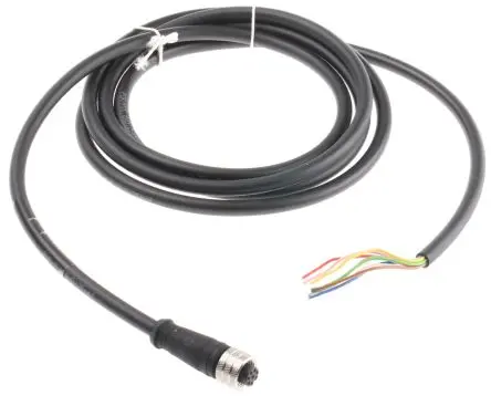 Produktfoto 1 von Molex Micro-Change, 8-polig Sensor-Betätigungselementkabel, Gerade Buchse 8 / Nicht abgeschlossen, Länge 2 m